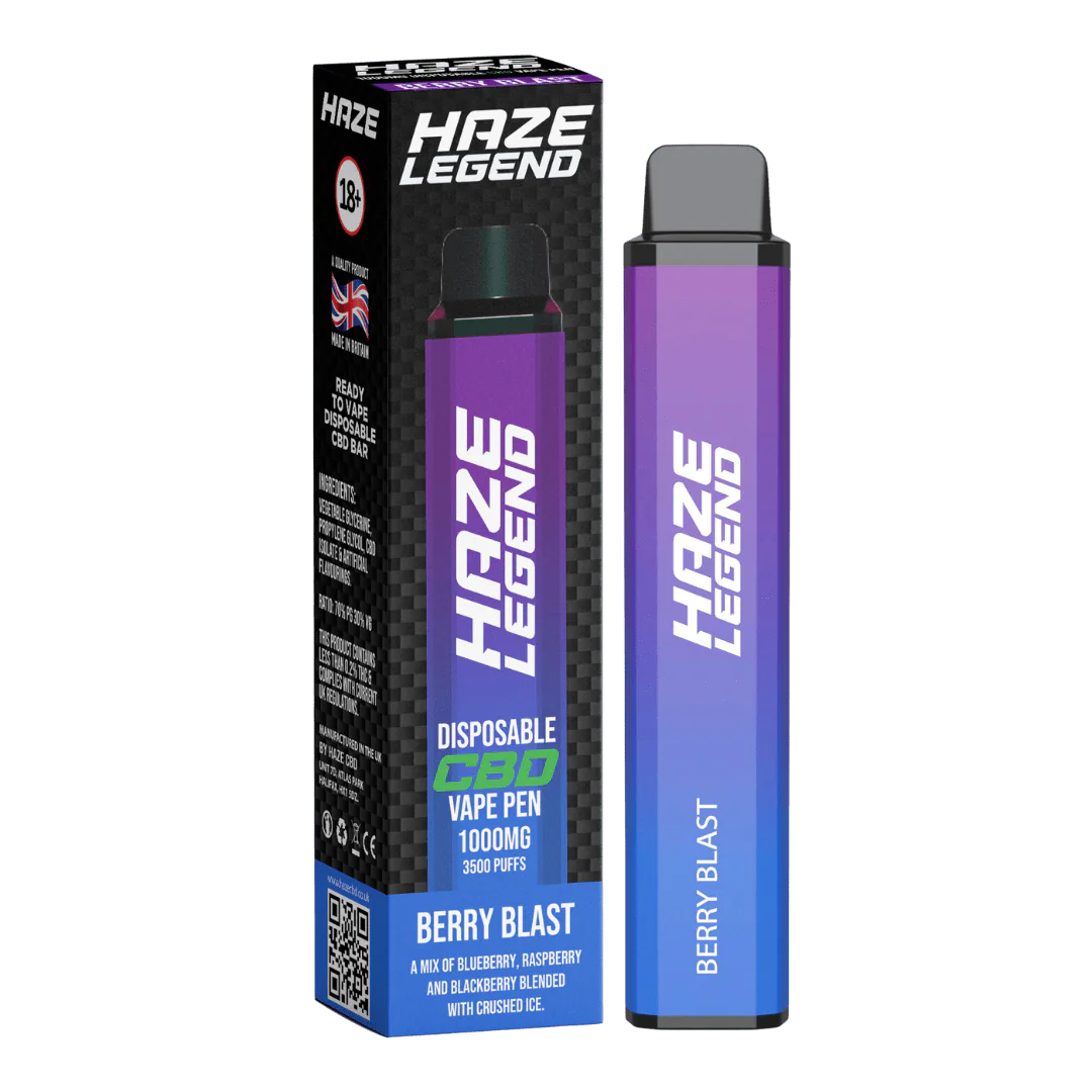 Berry Blast Vape CBD Vape HAZE CBD