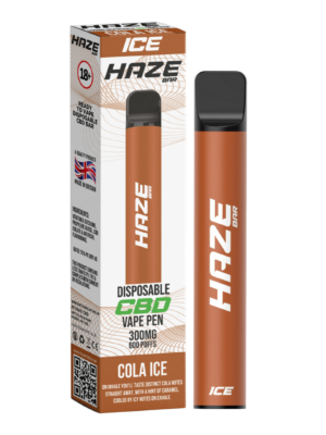 Cola Ice Haze Bar Ice CBD Disposable Cbd Vape 300MG 600 Puffs
