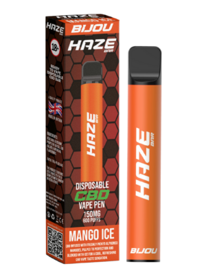 Image of HAZE CBD 150mg Disposable CBD Bar – Mango Ice Vape
