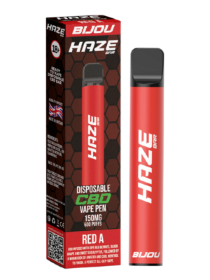 Red A HAZE CBD 150mg Disposable CBD Vape