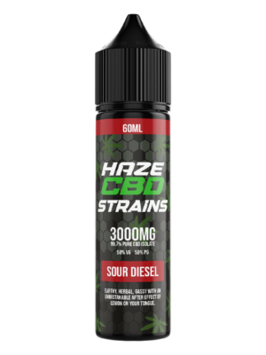 Haze CBD Strains 3000mg 60ml - Sour Diesel cbd